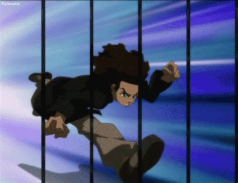 the boondocks riley freeman gif | WiffleGif