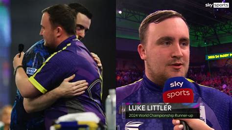 🚨Luke Littler praised for incredible post match interview after defeat ...