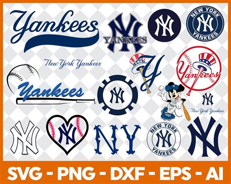 New York Yankees SVG - New York Yankees Logo MLB Baseball SVG cut file for cricut files Clip Art ...