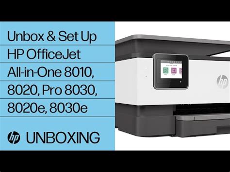 HP OfficeJet Pro 8035 All-in-One Printer Setup | HP® Support