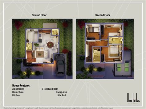 Cresco 2-storey single detached house-floor plan – Cebu Home and Space