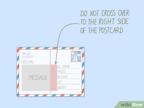 How To Properly Fill Out A Postcard