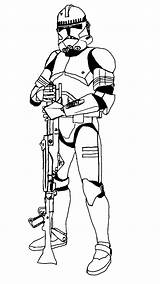 Clone Trooper Coloring Page  Free Printable Pages sketch template