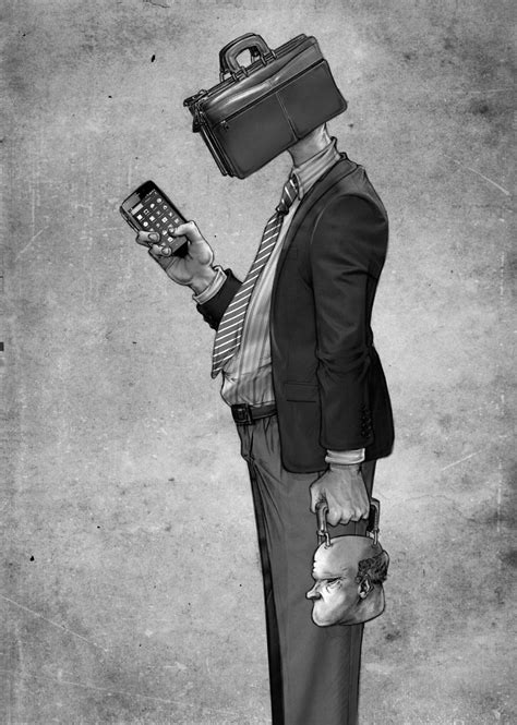 Modern Society Captured In 40 Powerful Illustrations