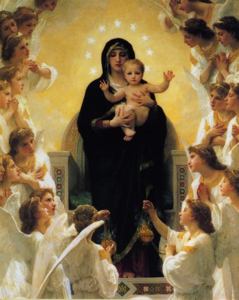 OUR LADY OF THE ANGELS- CATHOLIC PRINTS PICTURES - Catholic Pictures