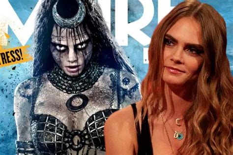 Cara Delevingne looks TERRIFYING in raunchy Suicide Squad costume and describes Enchantress as ...