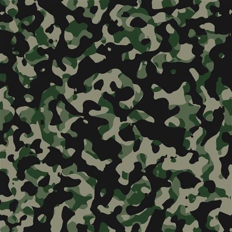 Army camouflage vector seamless pattern. Texture military camouflage ...