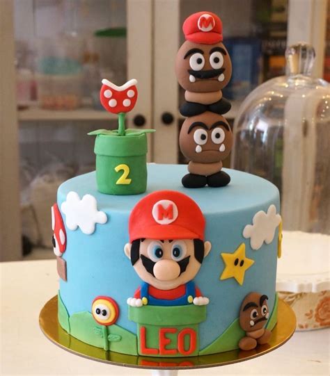 15 Amazing Super Mario Birthday Cakes | Mario birthday cake, Super mario cake, Mario cake