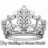 Tiara Coloring Pages  Free & Printable sketch template
