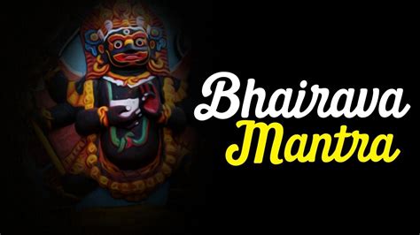 Kaal Bhairava Mantra Jaap || Mantra of Lord Kala Bhairava || 108 Times - YouTube