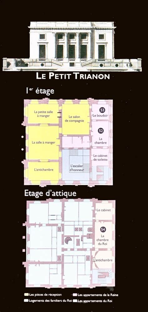 Plans du Petit Trianon - Page 2 | Petit trianon, Trianon, Petit trianon ...