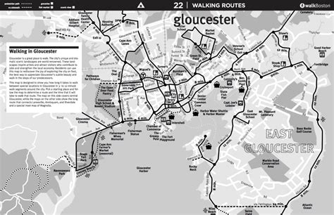 Gloucester Walking Map – WalkBoston