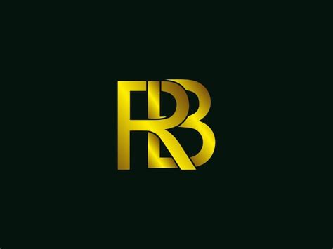 Premium Vector | Rb logo design