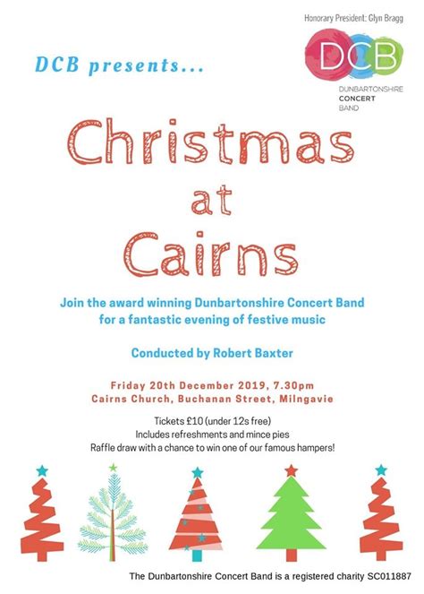 Christmas Concert tickets – Dunbartonshire Concert Band