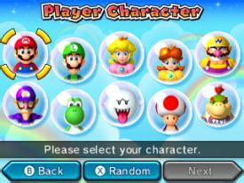 Mario Party: Island Tour features 10 playable characters in all: