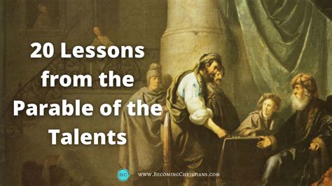 What are the lessons we can learn about the Parable of the Talents? | Becoming Christians