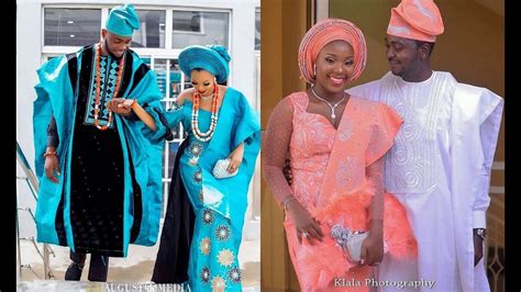 LATEST TRADITIONAL YORUBA WEDDING ATTIRE FOR THE COUPLES IN 2020 - YouTube