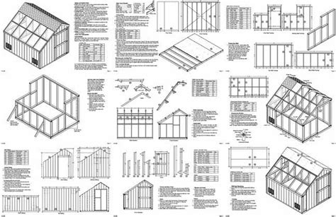 Instant Get 12x16 shed plans with material list ~ Shed build