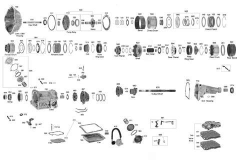 Ford C4 Transmission Diagram