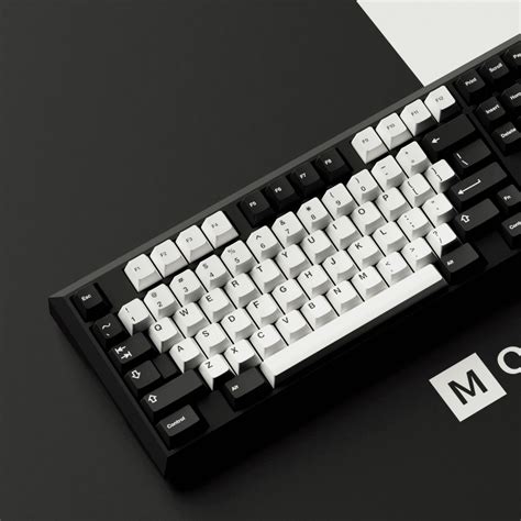 GMK Monochrome Keycaps Set - KeebFinder