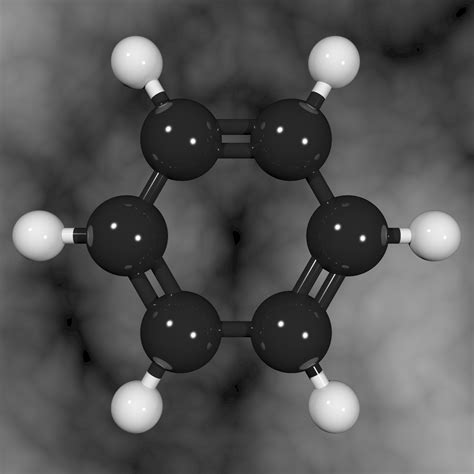 c6h6 biology 3d model