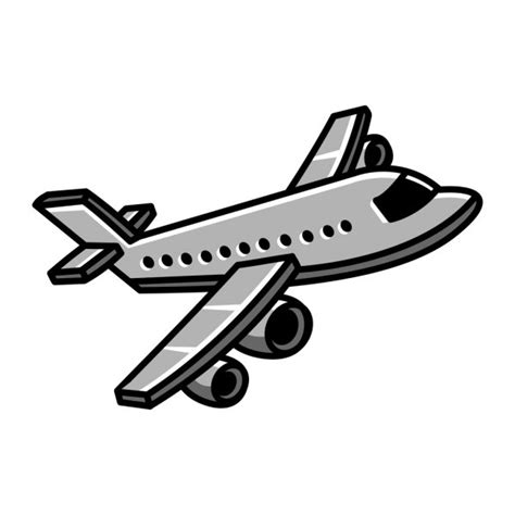 Airplane Flying Vector Icon — Stock Vector © briangoff #100600354