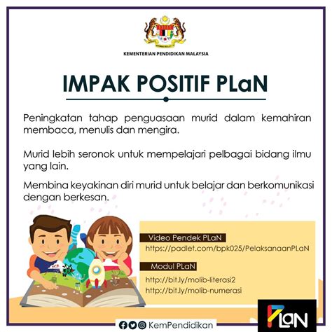 Cikgu Hijau: PLaN - Program Literasi dan Numerasi Sekolah Rendah Atau Primary Literacy and Numeracy