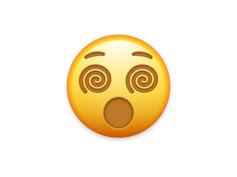 Dizzy Face Emoji by Johannes Jakob on Dribbble