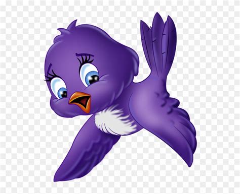 Flying Bird So Cute - Bird Cartoon Png - Free Transparent PNG Clipart ...