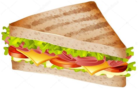 Ham Sandwich Clip Art