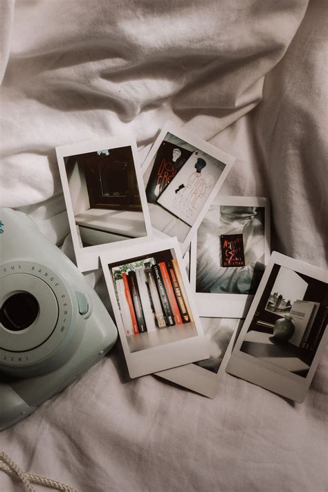 Cozy Indoor Polaroid Photoshoot - Vibrant Color Scheme