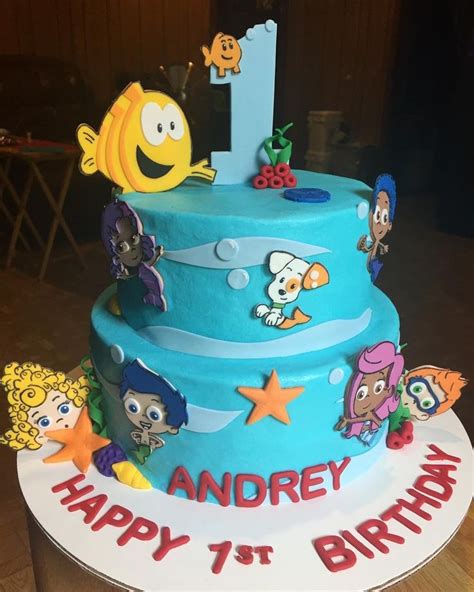 Bubble Guppies Cake ‍♂️‍♀️ | Bubble guppies cake, Cake, Desserts