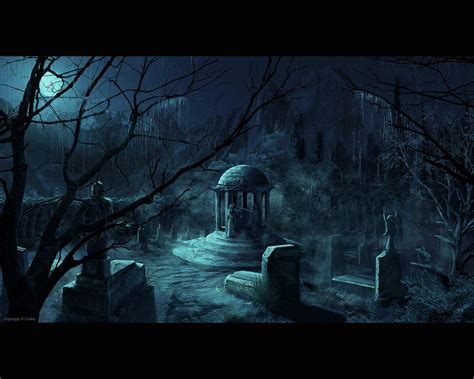 Gothic Graveyard Wallpapers - Top Free Gothic Graveyard Backgrounds - WallpaperAccess