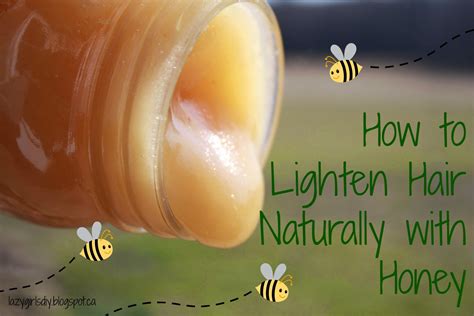 Lighten Hair Naturally With Honey