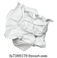 Free art print of Paper ball crumpled garbage frustration. Collection ...