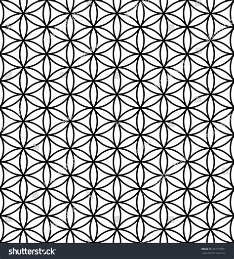 Sacred Geometry Flower Pattern