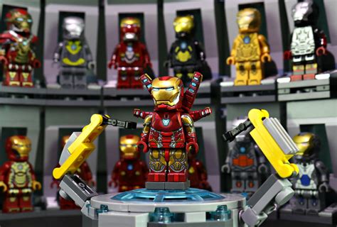 LEGO Iron Man HALL OF ARMOR 2/4 | As a little side project, … | Flickr