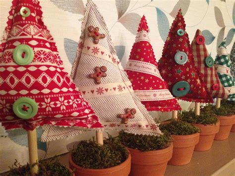 Christmas crafty :-) | Christmas crafty, Fabric christmas trees ...