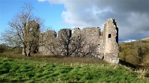 Morton Castle, Thornhill, Dumfries & Galloway - YouTube