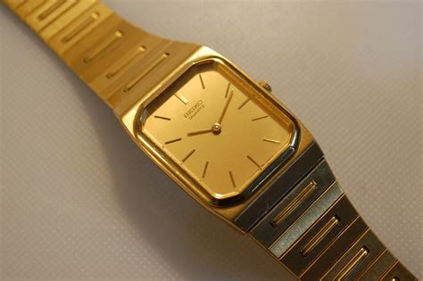 SOLD 1985 Seiko 7430-5910 slim vintage watch - Birth Year Watches