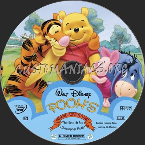 Pooh's Grand Adventure dvd label - DVD Covers & Labels by Customaniacs ...