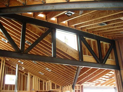 Steel Truss Design for Custom Home - EVstudio