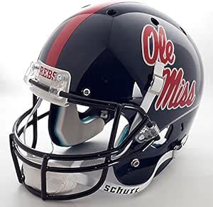 Amazon.com : 3M OLE Miss Rebels Football Helmet Decals Mississippi ...