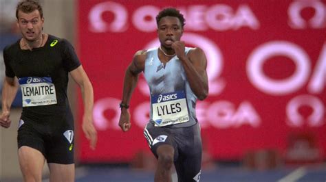 Athletics video - Noah Lyles beats Usain Bolt 200m record at Paris ...