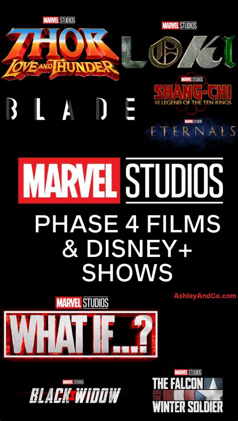 Marvel Phase 4 Movies and Disney Plus Shows Confirmed