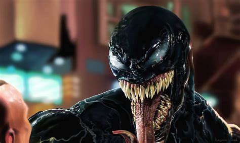 Venom Face Closeup Artwork, HD Superheroes, 4k Wallpapers, Images ...