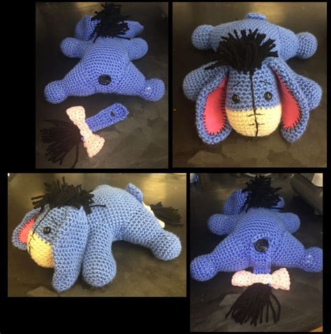 Eeyore Crochet Pattern by Skestes on DeviantArt | Disney crochet patterns, Crochet toys free ...