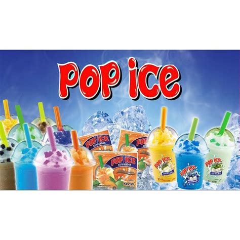 Refreshing Pop Ice Beverages