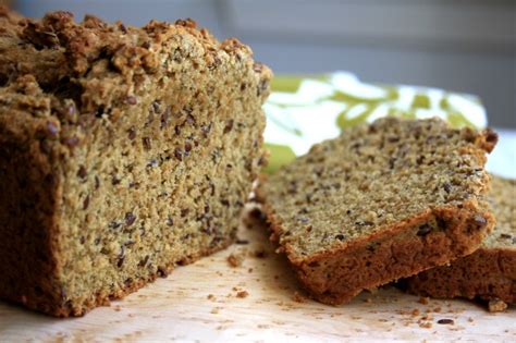 Almond flaxseed bread with wheat germ & a late summer lesson - Crosby's ...