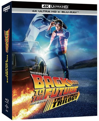 Back To The Future Trilogy - 4K UHD + Blu-ray 35th Anniversary Box Set ...